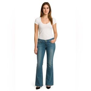 VINTAGE Y2K JAMES Flare Jeans Blue 29